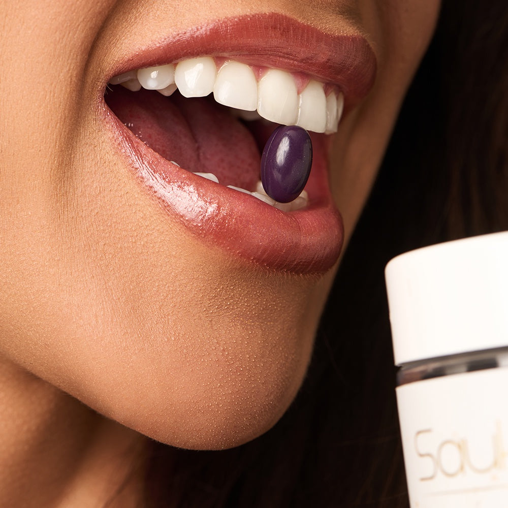 Kit Compre 6 Leve 9 Sauké Hair Vitaminas Para Cabelo 30 cáps 500mg