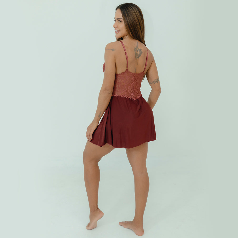 Camisola Intimates Vinho