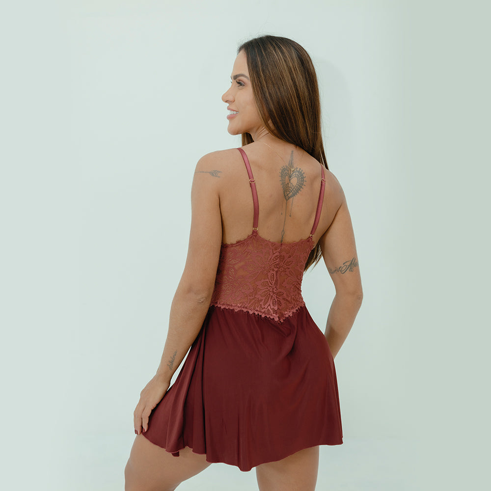 Camisola Intimates Vinho