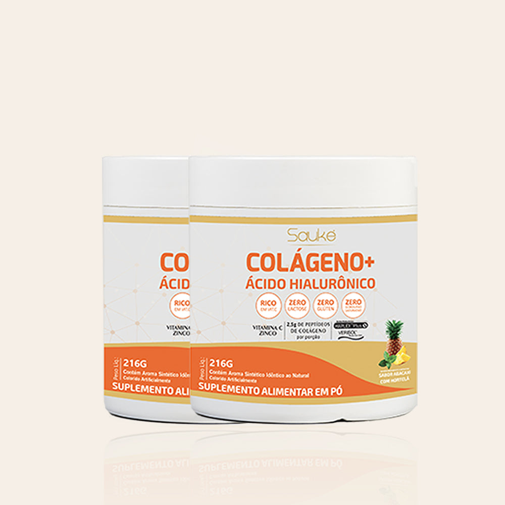 Kit - 2 Colágenos com Ácido Hialurônico