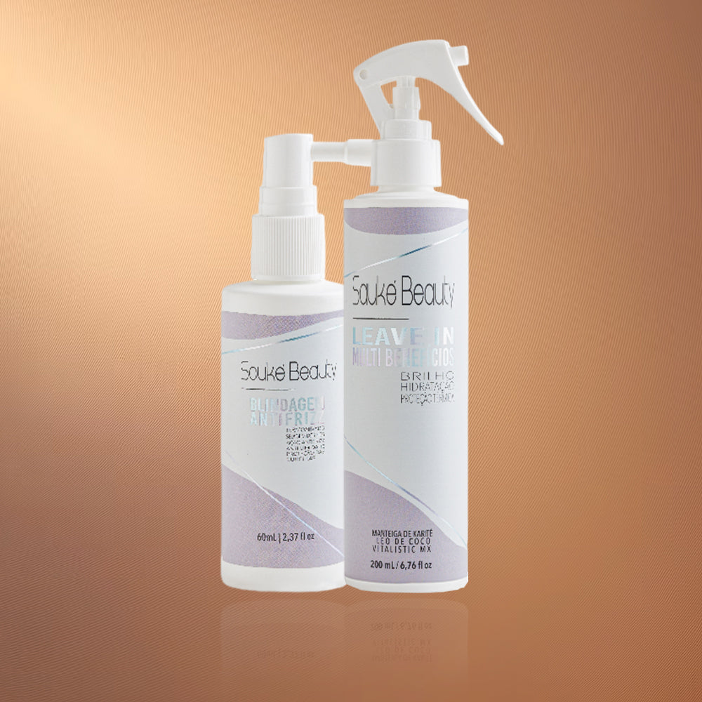 Kit - 1 Leave-In Multibenefícios + 1 Blindagem Protetor Térmico