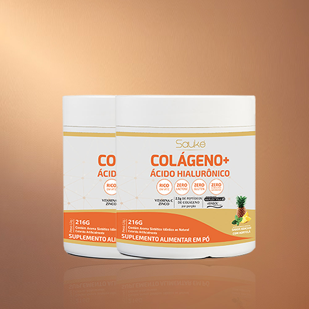 Kit : 2 Colágenos com Ácido Hialurônico
