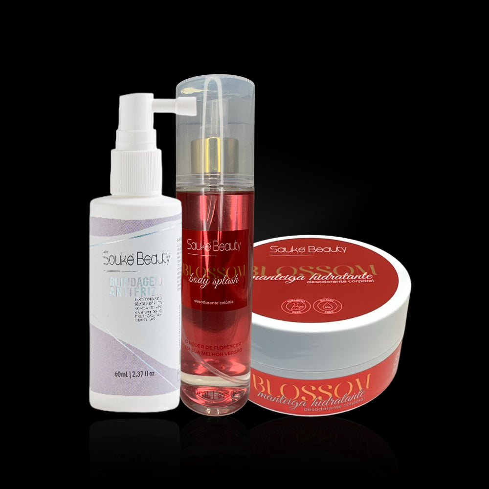 Kit Body Splash + Manteiga Corporal + Blindagem