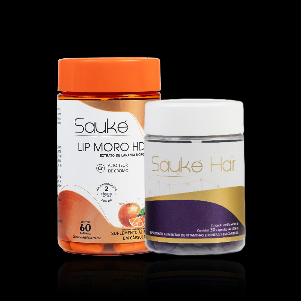 Kit Sauké Hair + Lip Moro HD