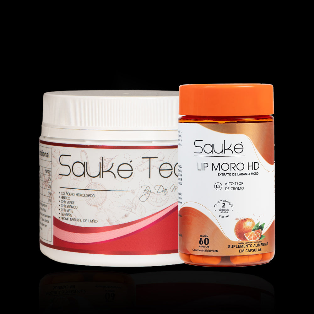 Kit Chá tangerina + Lip moro