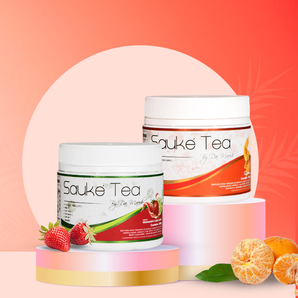 Dupla de Chás (Tangerina + Morango)