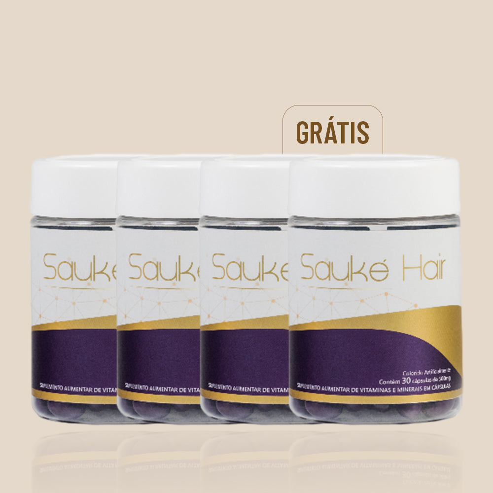 Kit compre 2 leve 4: 2 Sauke Hair ganha 2 Sauke Hair