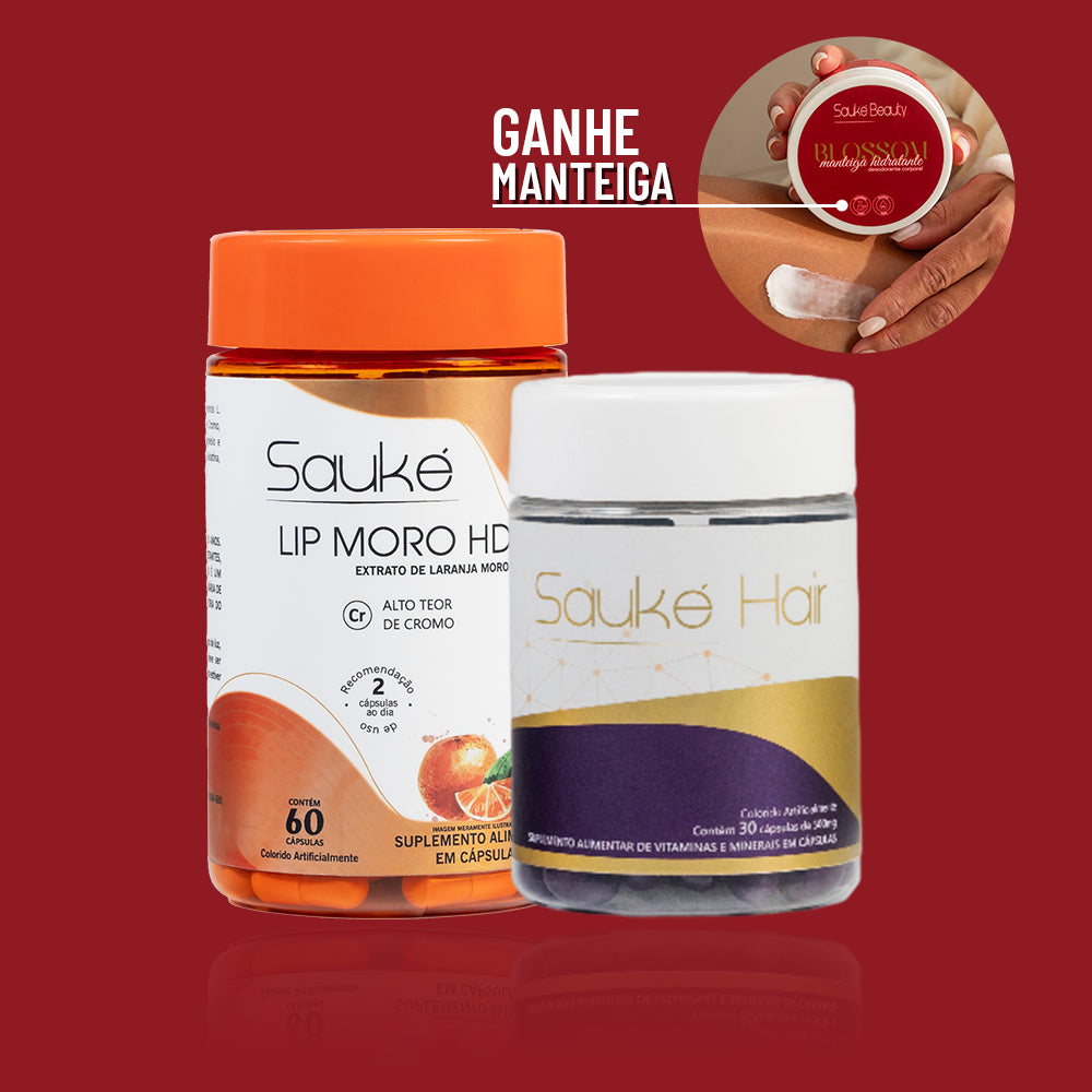Lip Moro HD + Sauke Hair ganha Manteiga Hidratante Blossom