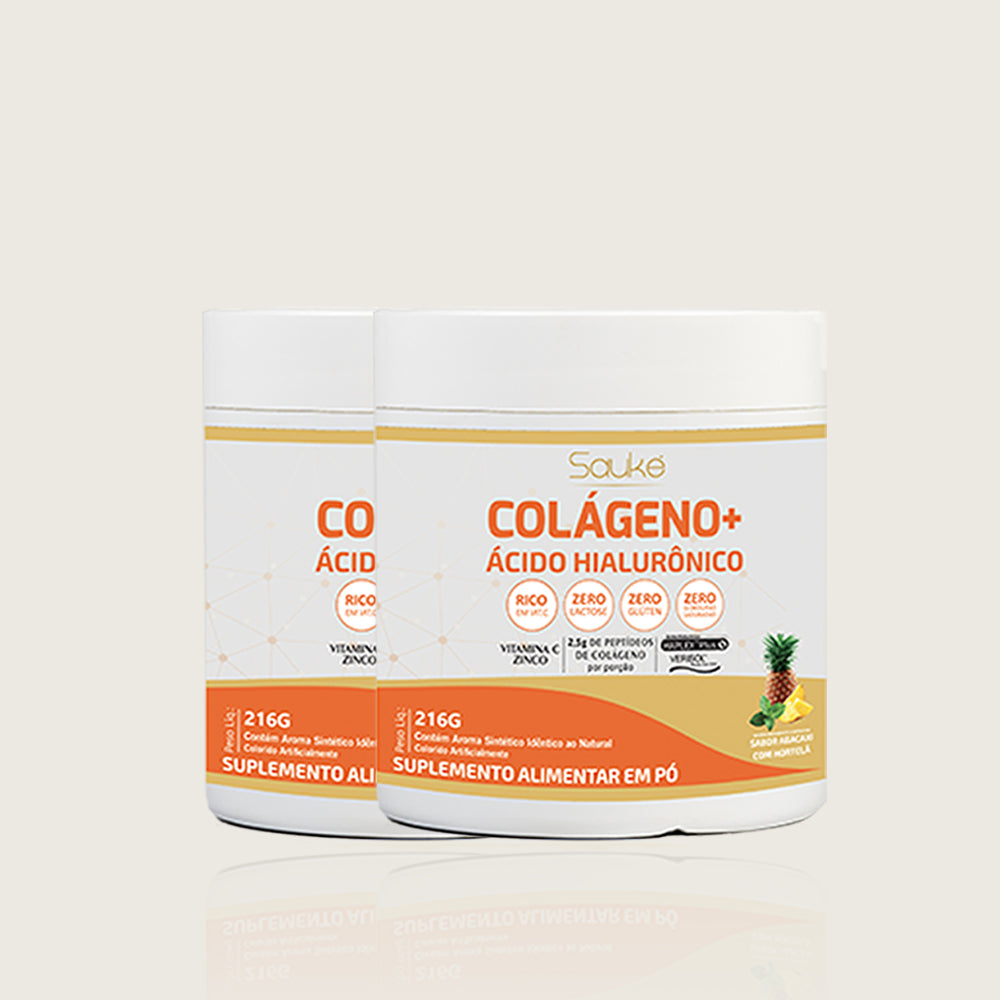 Kit - 2 Colágenos com Ácido Hialurônico
