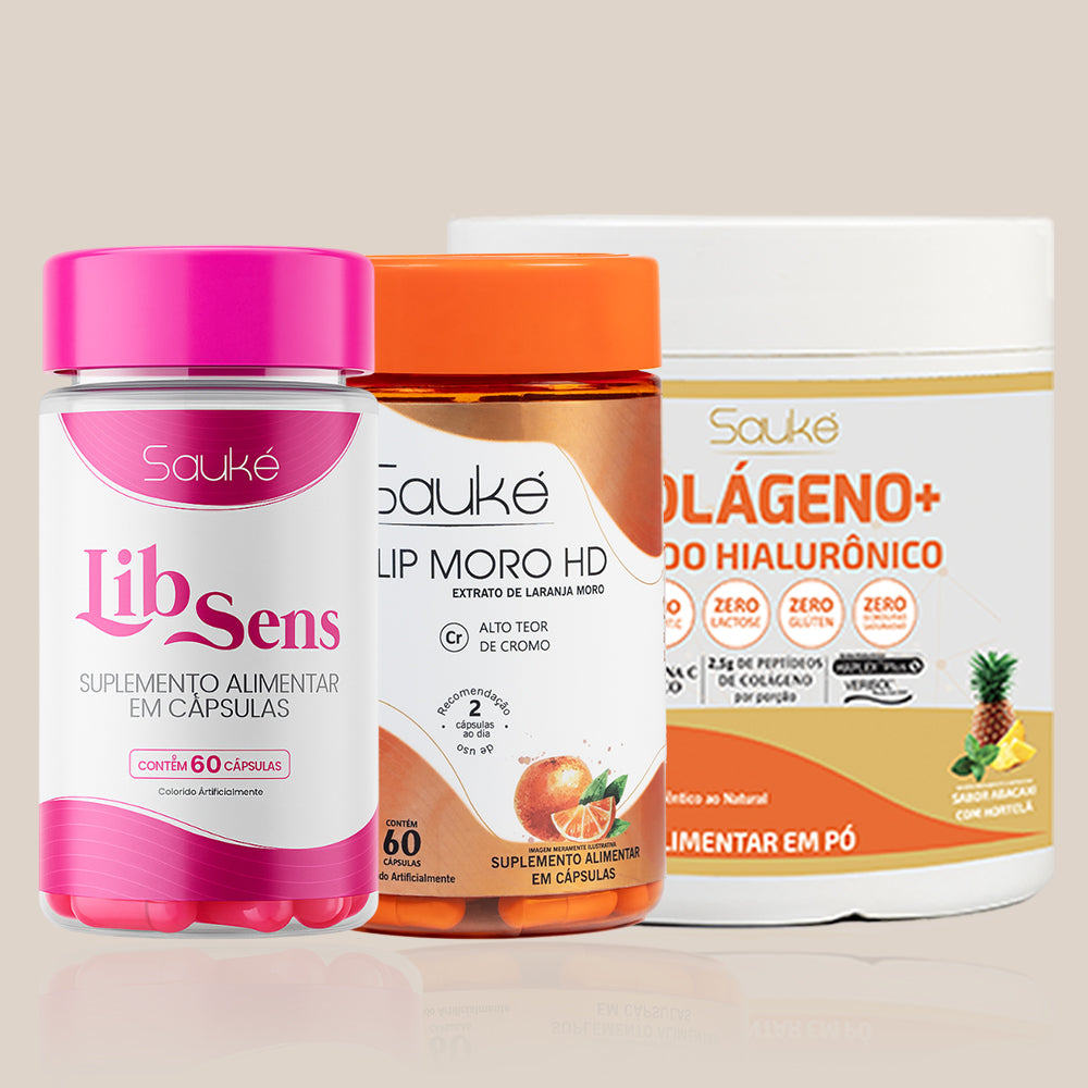 Kit LibSens + Lip Moro HD + Colágeno