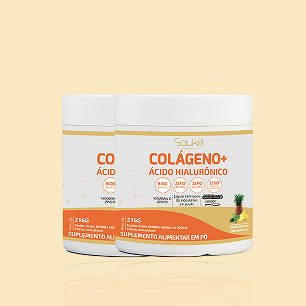 Kit - 2 Colágenos com Ácido Hialurônico