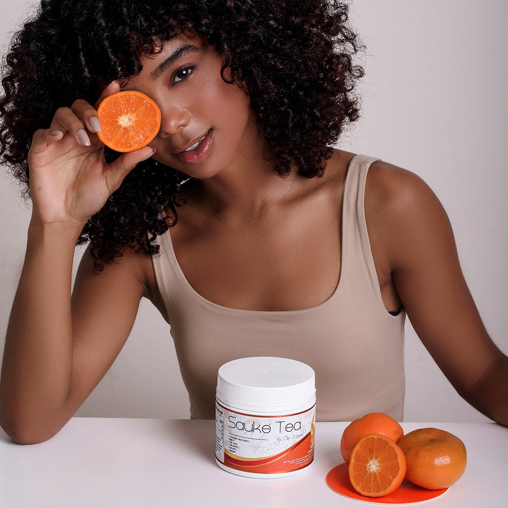 Sauké Tea Tangerina 300gr em pó