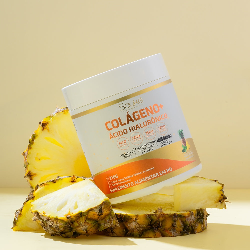 Kit Colágeno + Sauke Hair ganha Manteiga Hidratante Blossom