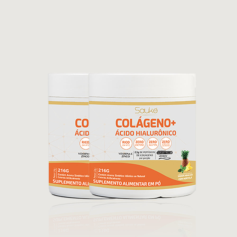 Kit 2 Colágenos com Ácido Hialurônico