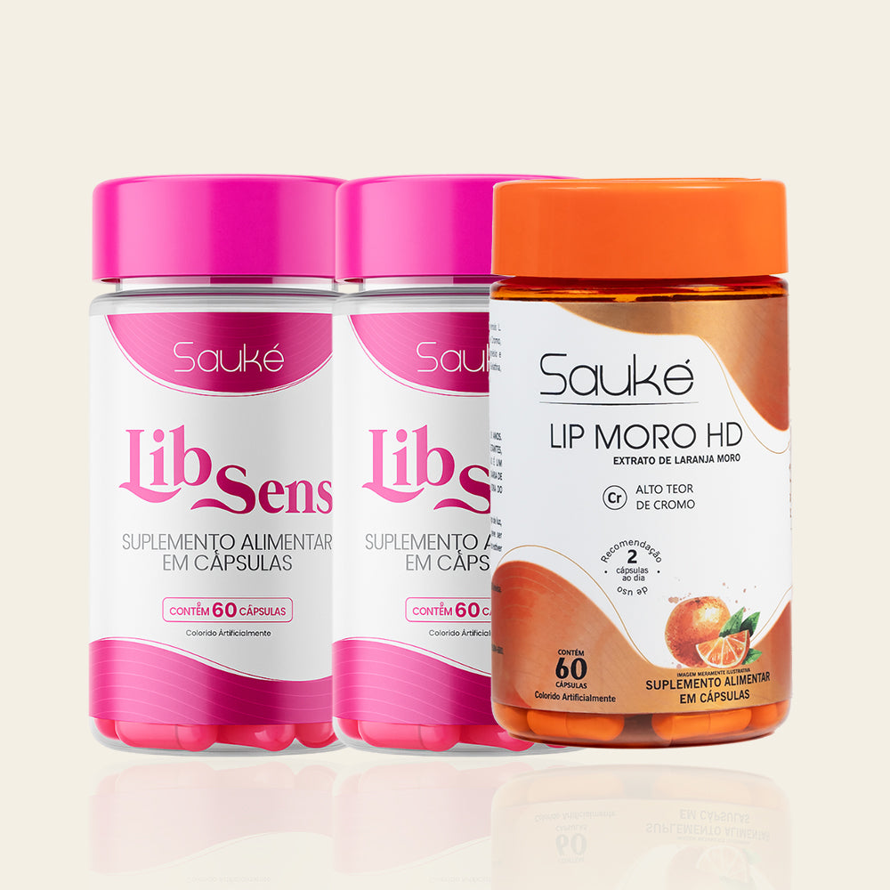 Kit - 2 Libsens + 1 Lip moro HD