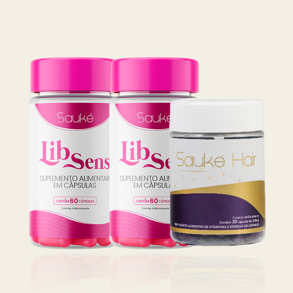 Kit - 2 Libsens + 1 Sauke Hair