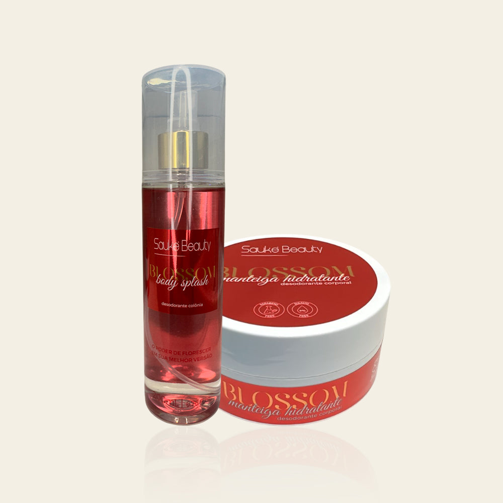 Kit - 1 Manteiga Hidratante + 1 Body Splash Blossom