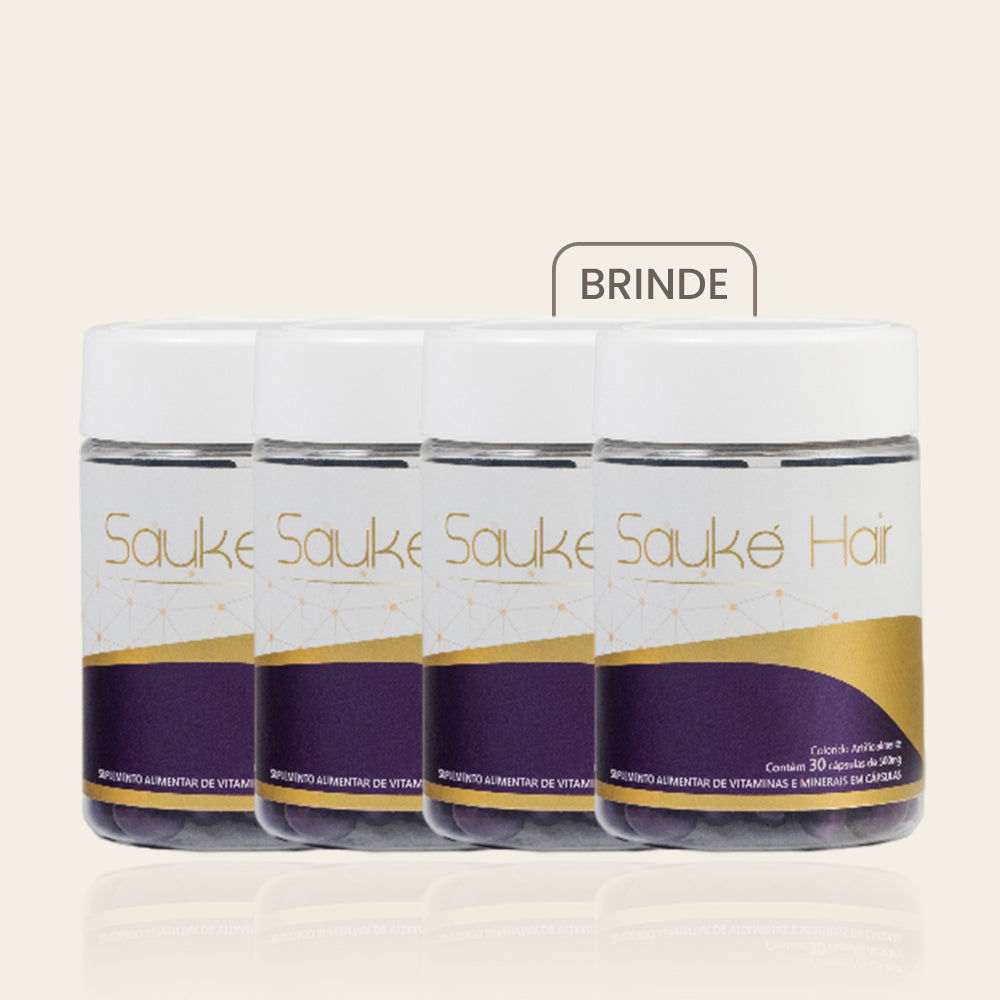 Kit compre 2 leve 4: 2 Sauke Hair ganha 2 Sauke Hair