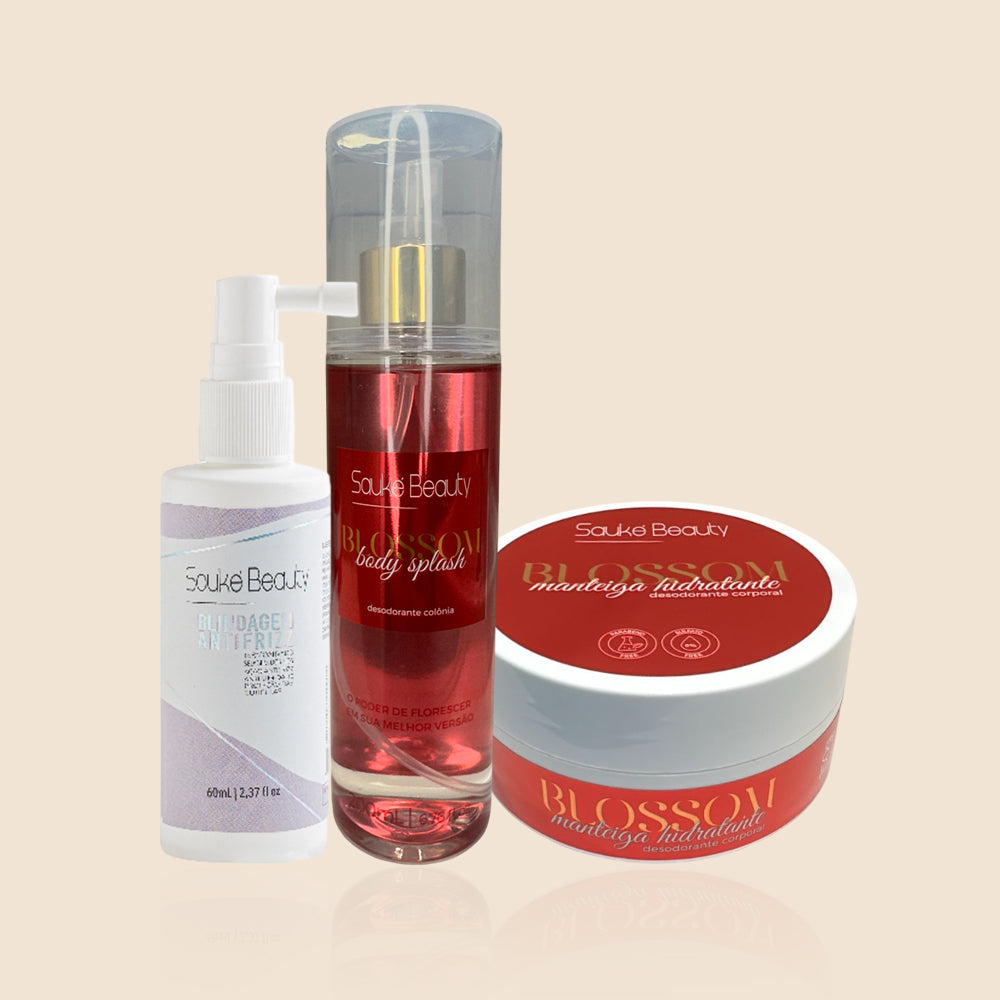 Kit Body Splash + Manteiga Corporal + Blindagem