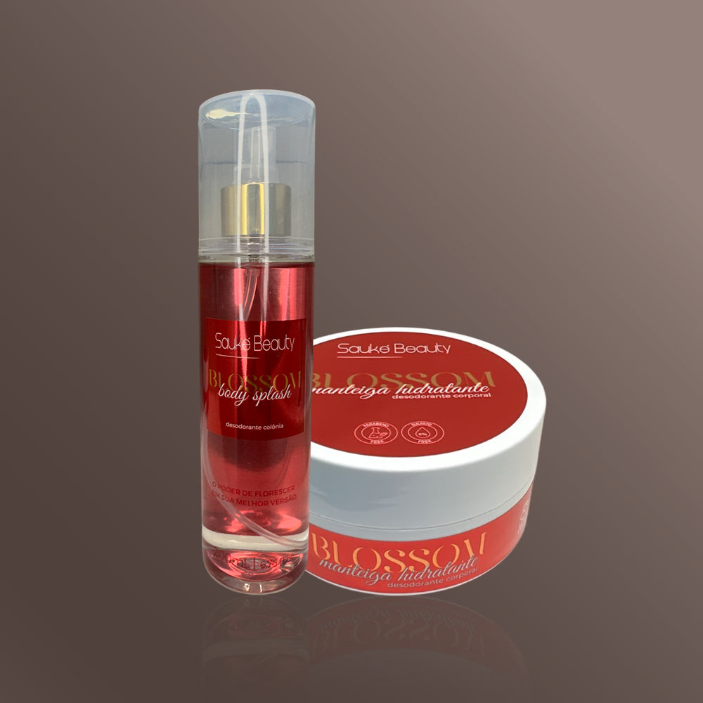 Kit Blossom - 1 Body Splash + 1 Manteiga Corporal