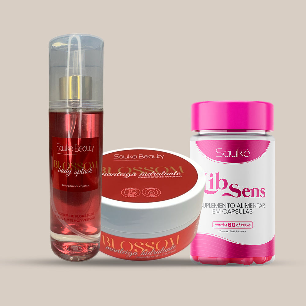 Kit Body Splash + Manteiga Corporal + LibSens