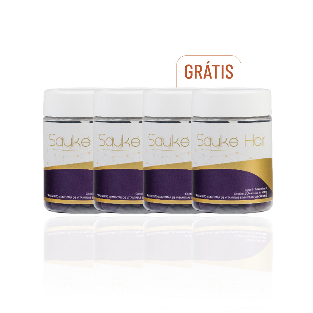 Kit compre 2 leve 4: 2 Sauke Hair ganha 2 Sauke Hair