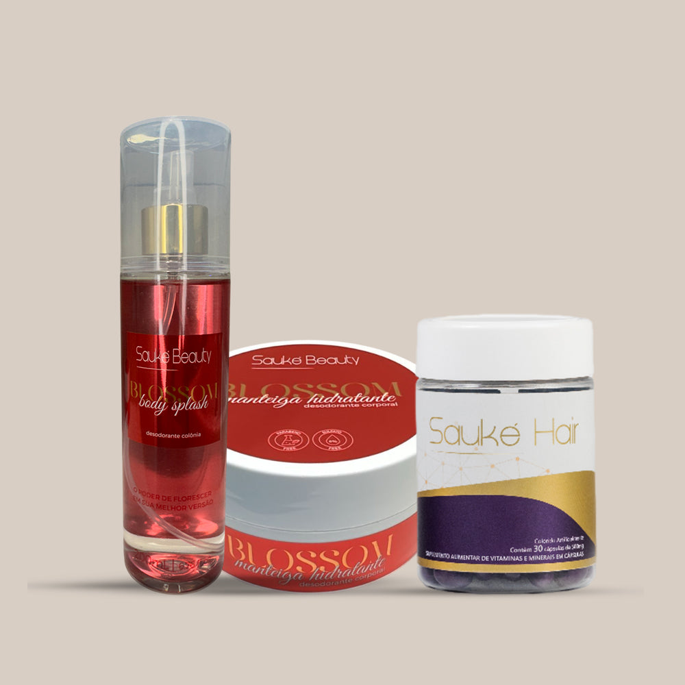 Kit Body Splash + Manteiga Corporal + Sauké Hair