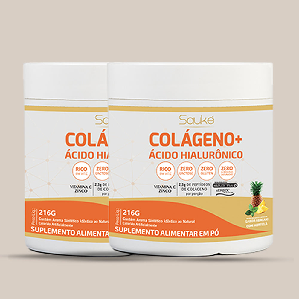 Kit 2 Colágenos com Ácido Hialurônico