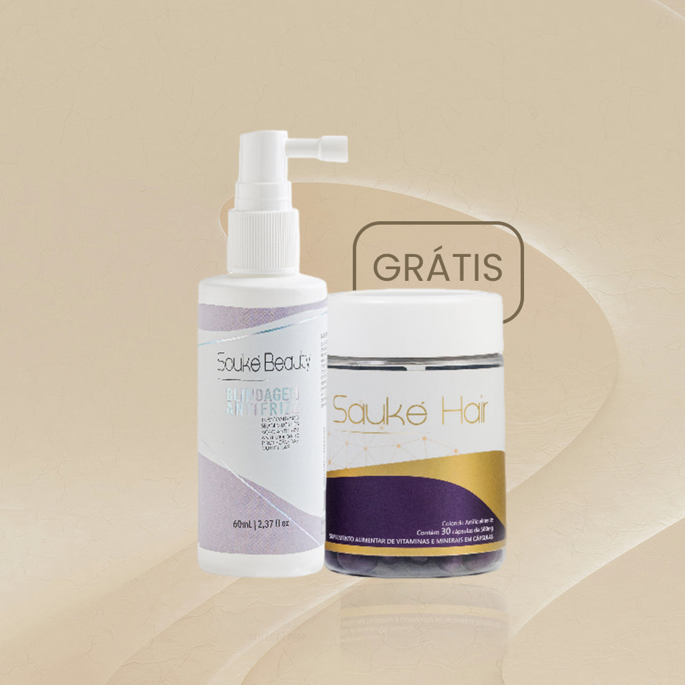 Kit compre 1 leve 2: Blindagem + Sauke Hair