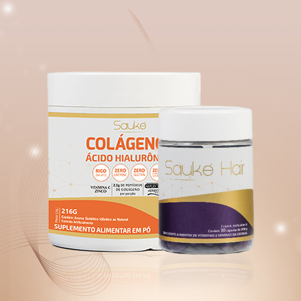 Kit 1 Colágeno + 1 hair