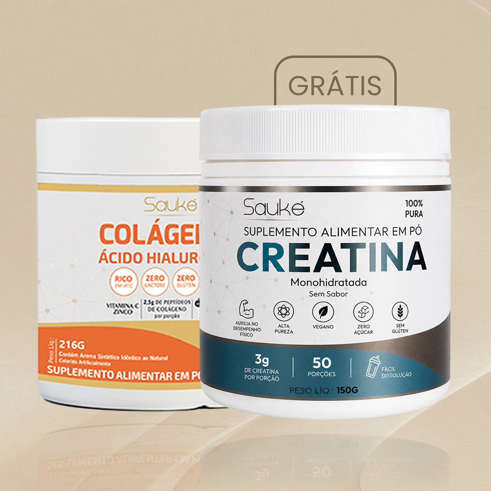 Kit compre 1 leve 2: Colágeno + Creatina