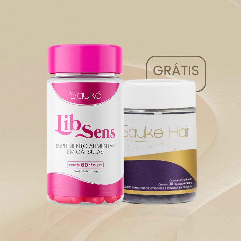 Kit compre 1 leve 2: Libsens + Sauke Hair