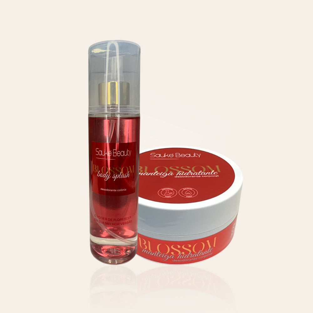 Kit - 1 Manteiga Hidratante + 1 Body Splash Blossom - Seu poder magnético
