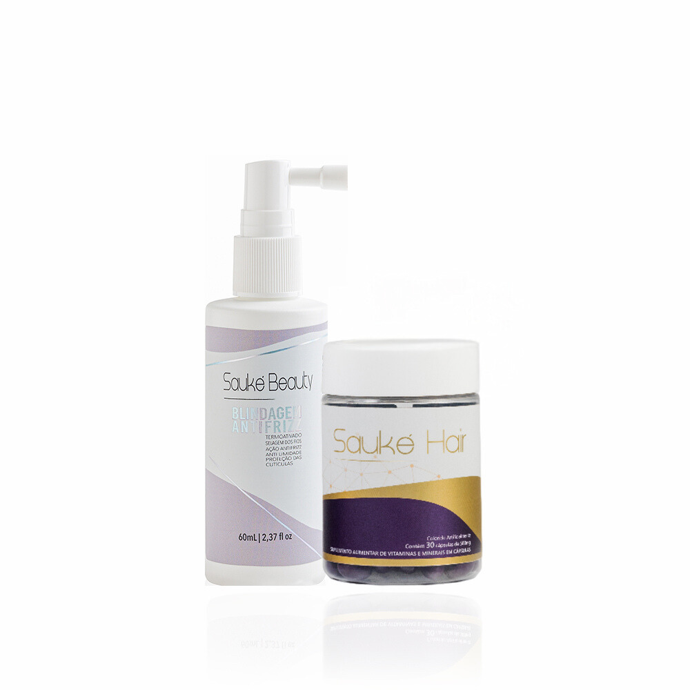 Combo TUDÃO: Colágeno + Chá + Lip moro HD + Leave in ganha Blindagem + Sauke Hair + Copo