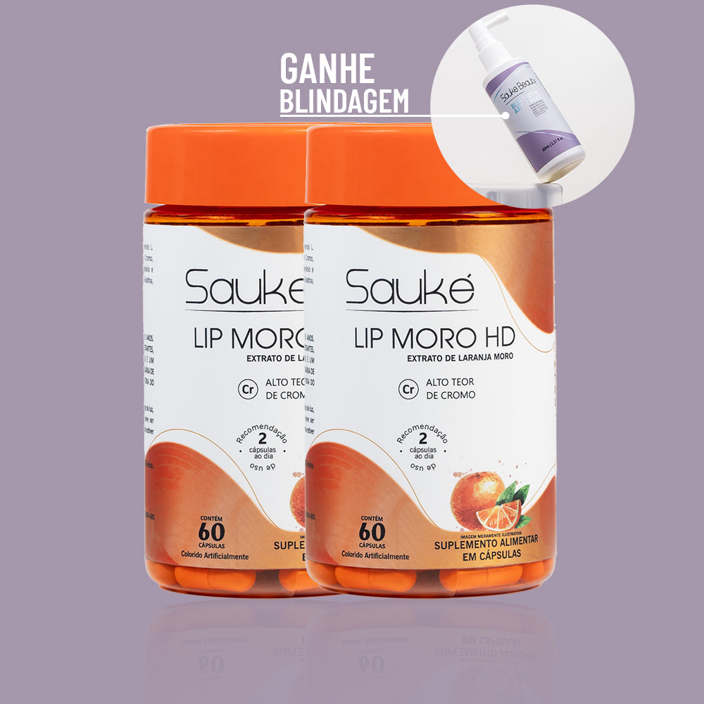 kit Lip moro + lip moro ganhando blindagem