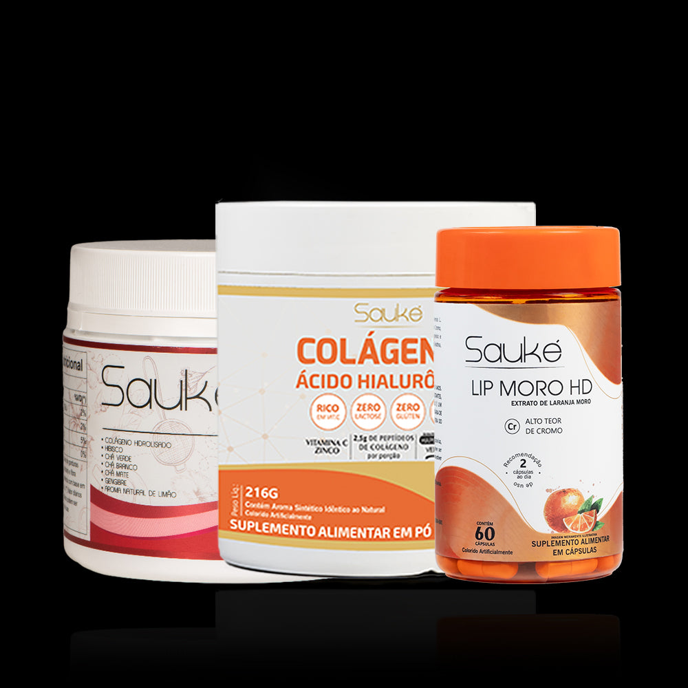 Kit Chá + Colágeno e Lip Moro HD