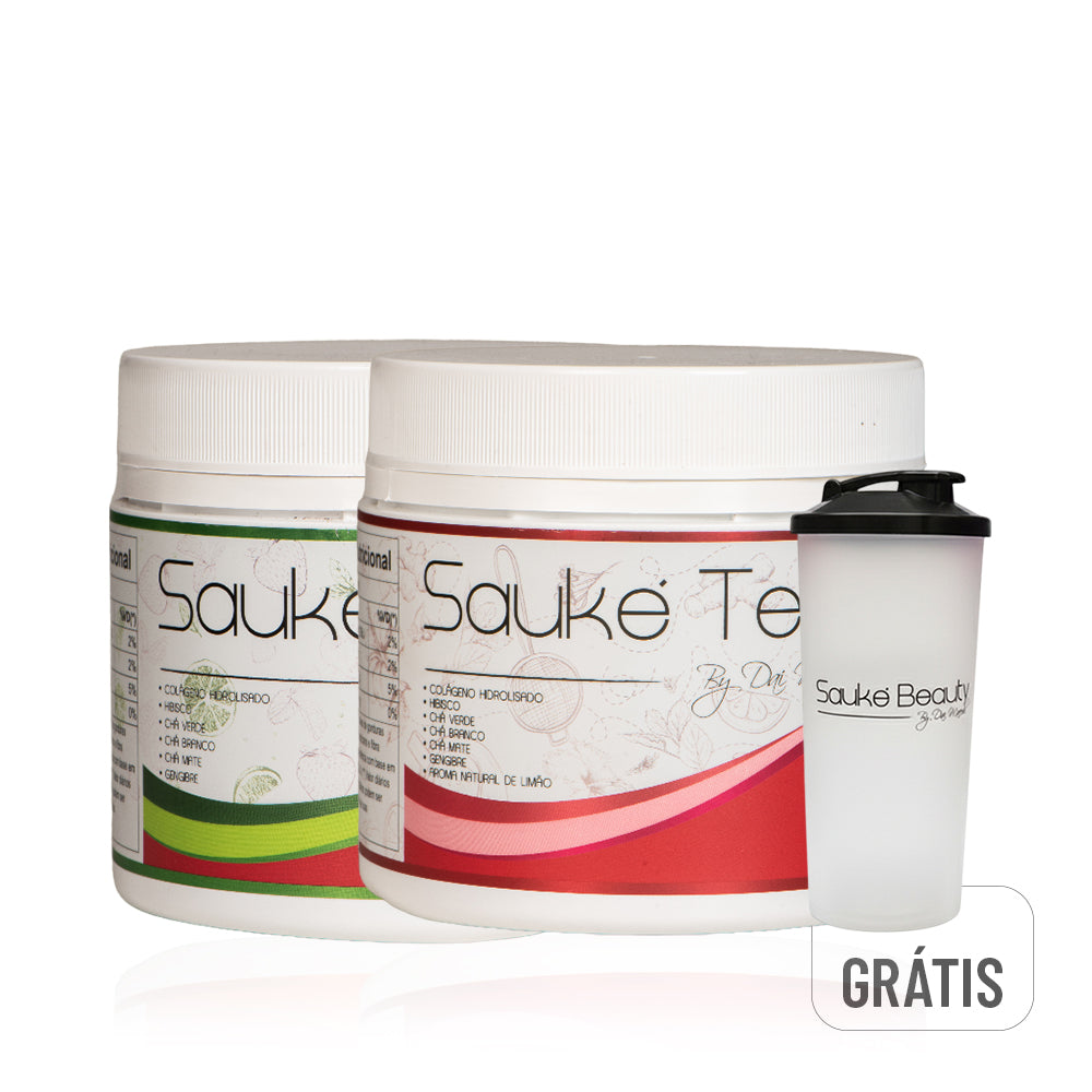 Dupla de Chás (Morango + Tradicional)