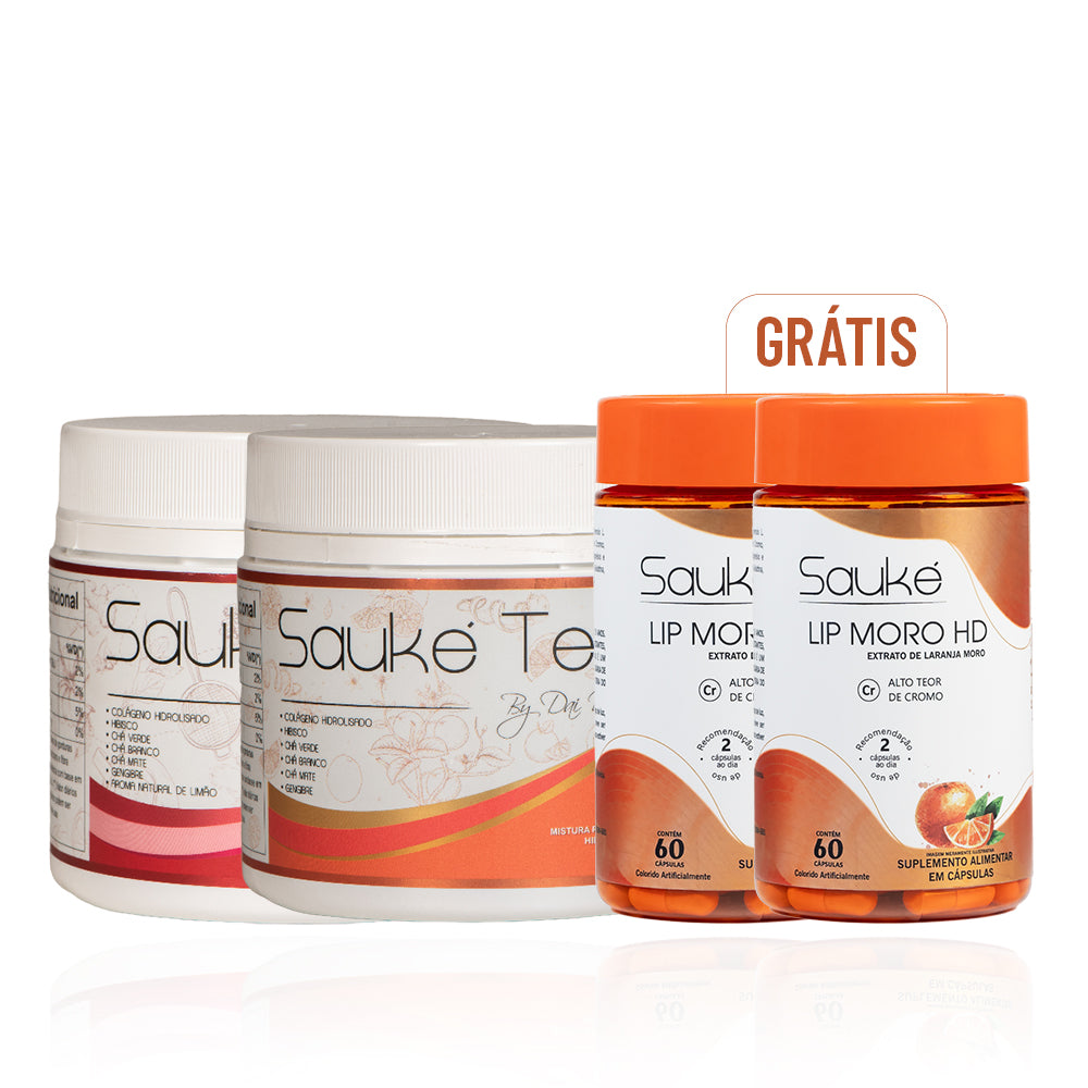 Kit compre 2 leve 4: 2 Chás ganha 2 Lip Moro HD