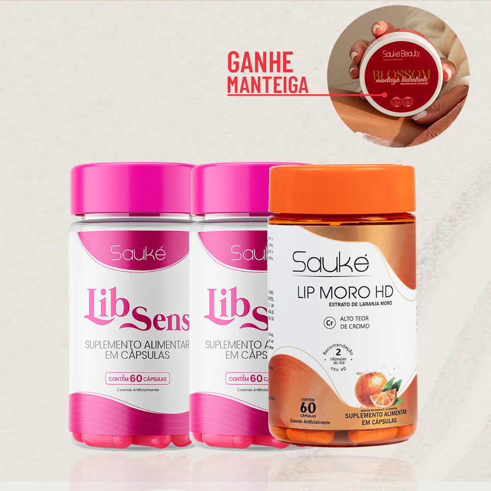 Kit - 2 Libsens + 1 Lip moro HD