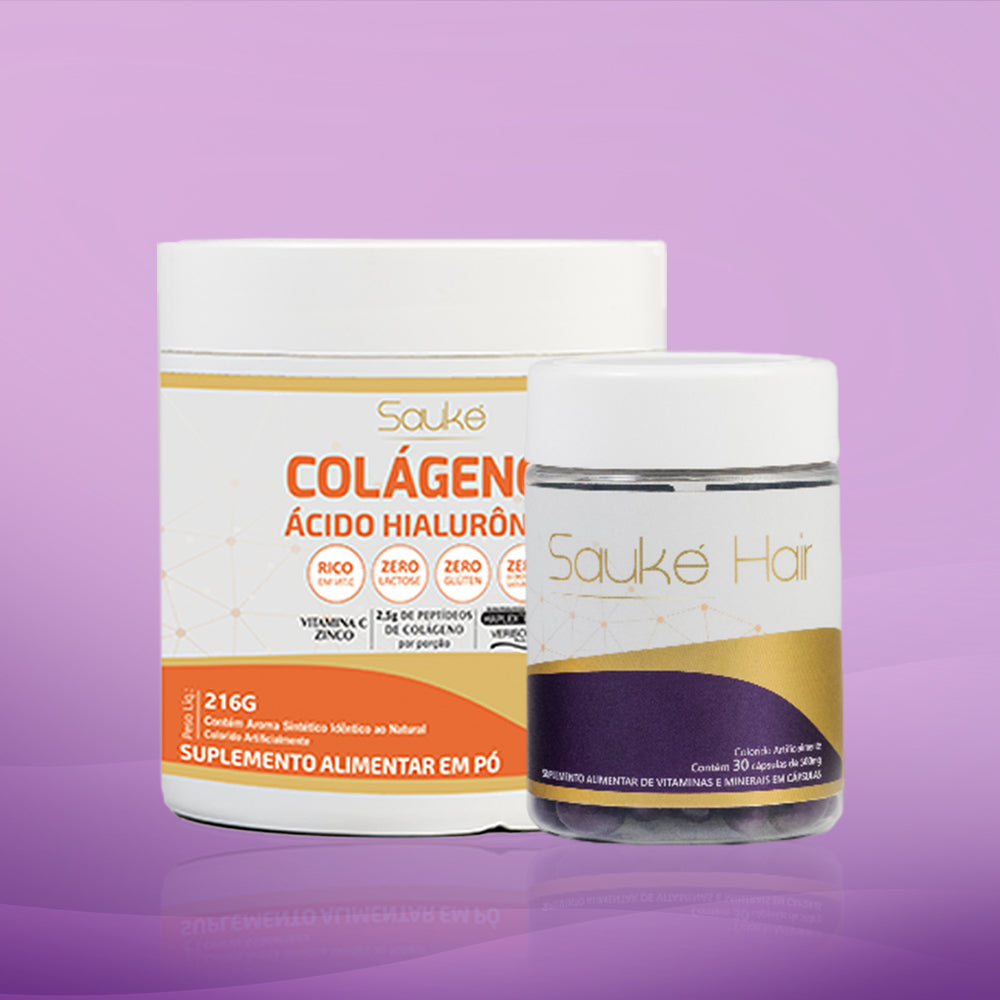 Kit 1 Colágeno + 1 hair