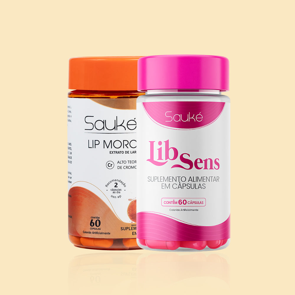 Kit - 1 LibSens + 1 Lip Moro HD - Energia e conexão de volta
