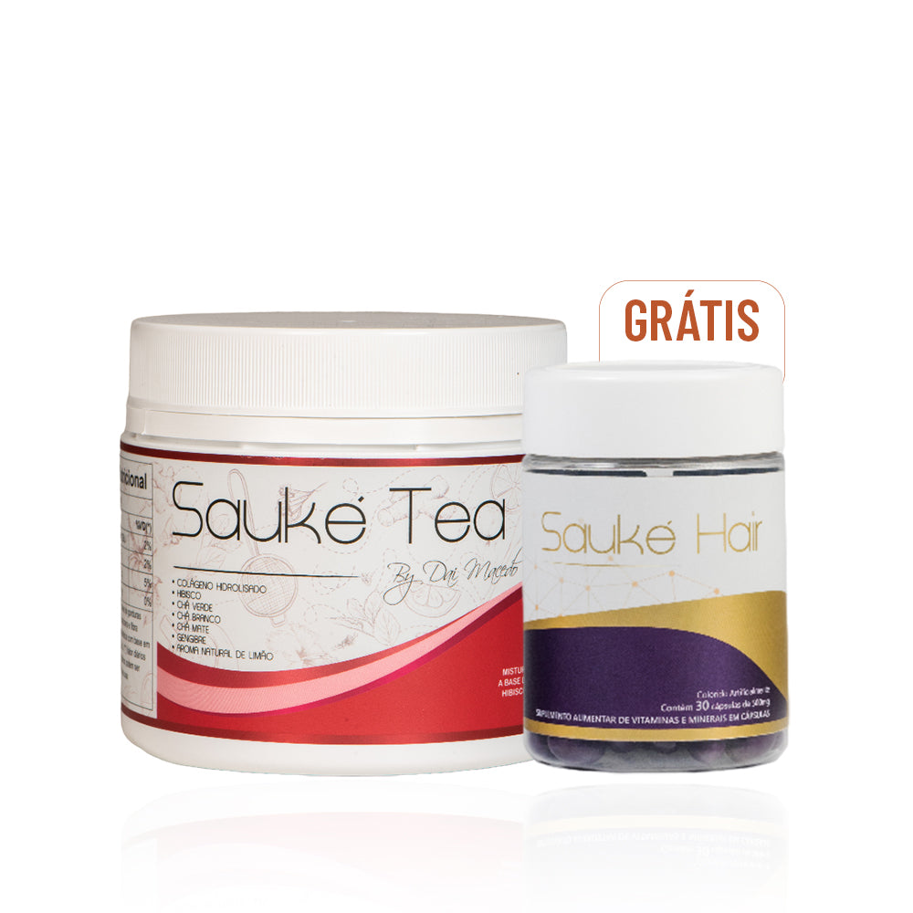 Kit compre 1 leve 2: Chá + Sauké Hair